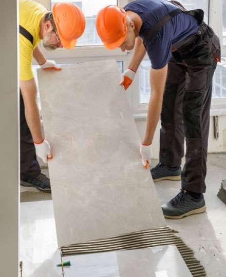 Instalación de cerámica 